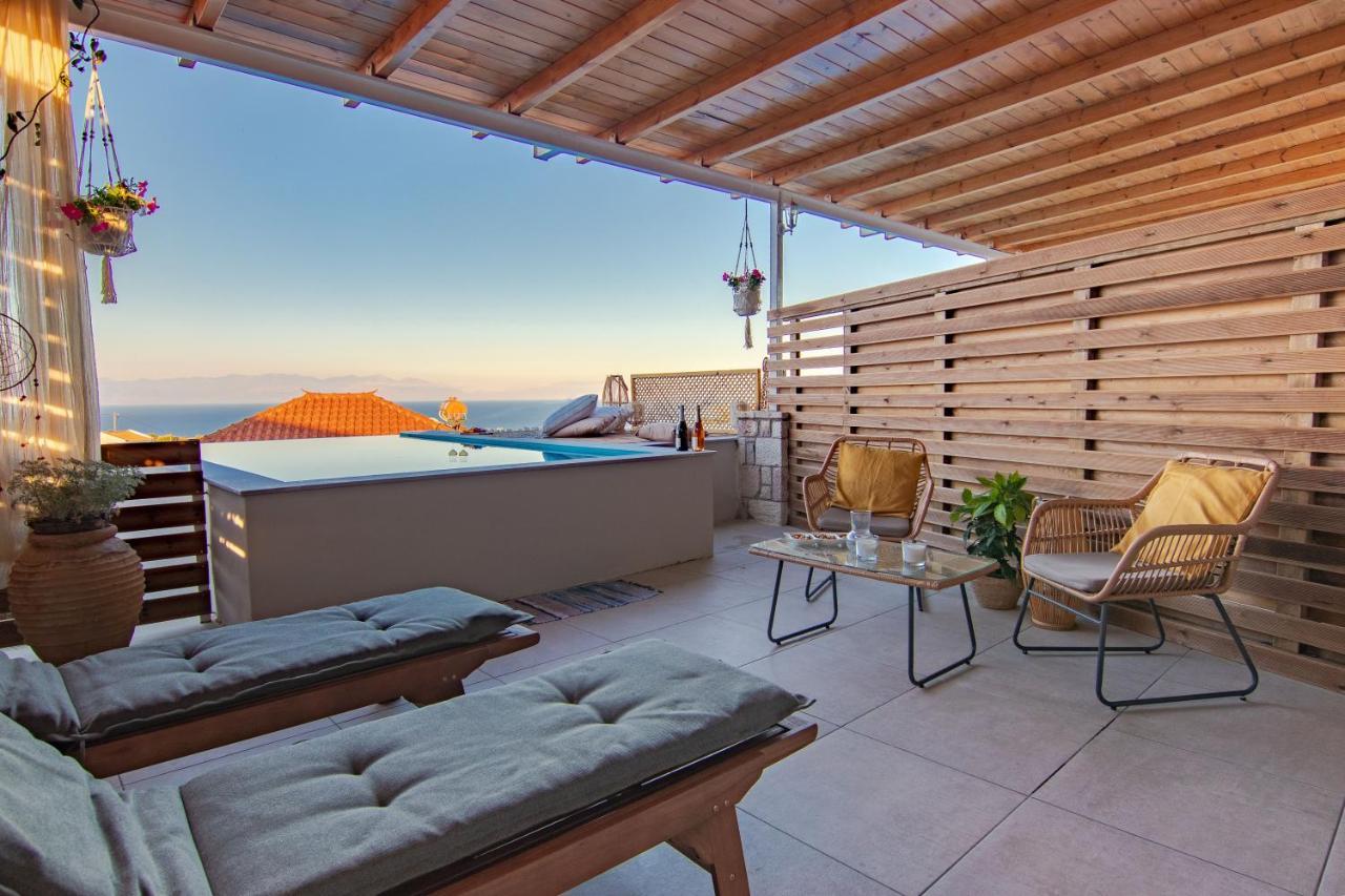 Georgianna'S Suite With Private Pool , 'Blank Suite' Charokopio Extérieur photo