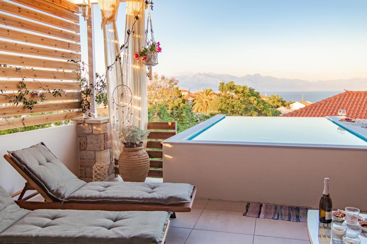 Georgianna'S Suite With Private Pool , 'Blank Suite' Charokopio Extérieur photo